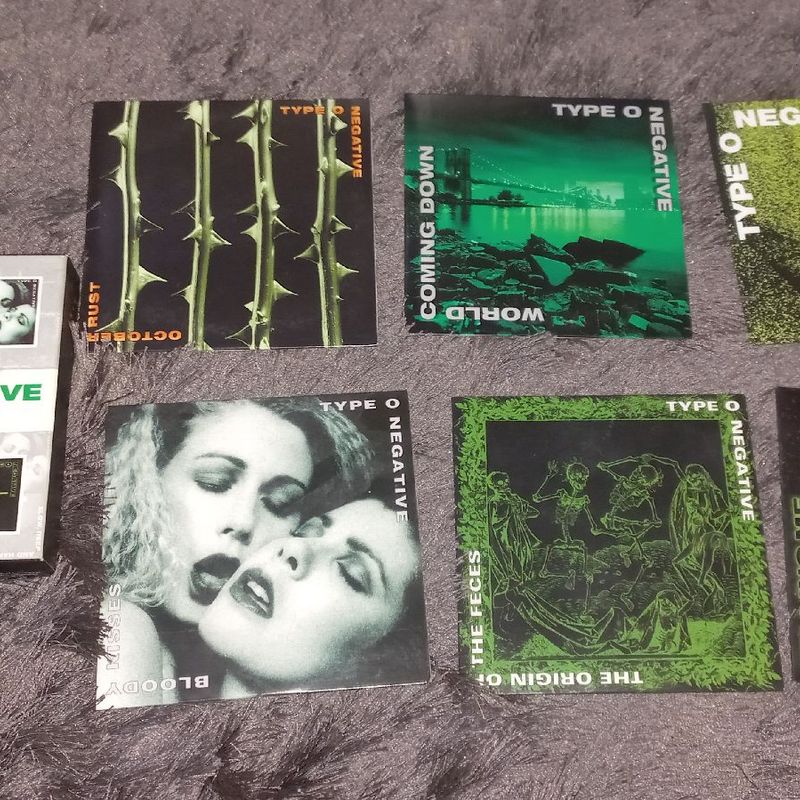 Box 6 Cds Type O Negative - The Complete Roadrunner Collection