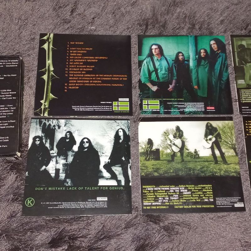 Box 6 Cds Type O Negative - The Complete Roadrunner Collection