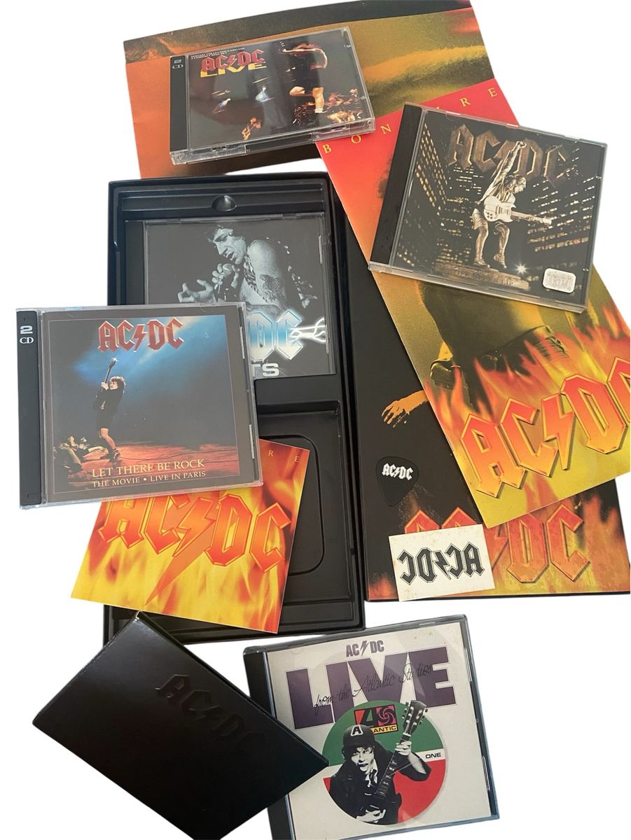 Box Ac Dc Bonfire - Raridade | Item de Música Box Ac Dc Bonfire Usado ...