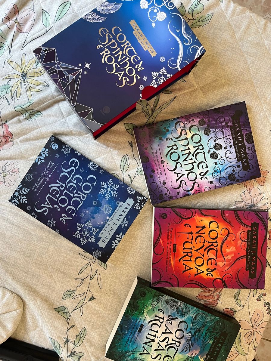 Box Acotar Completo - Corte de Espinhos e Rosas | Livro Editora Galera ...