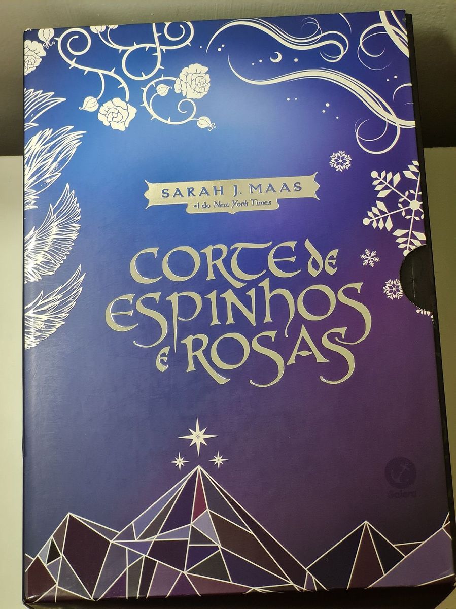 Box Acotar + Corte de Chamas Prateadas | Produto Feminino Acotar Nunca ...
