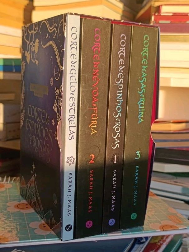 Box Acotar Corte de Espinhos e Rosas | Livro Nunca Usado 140908690 | enjoei