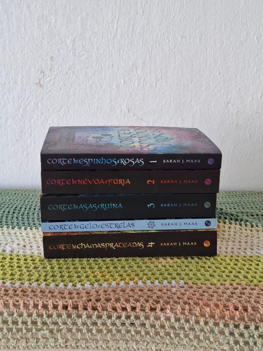 Box Acotar Corte de Espinhos e Rosas (5 Livros) | Livro Editora Galera ...