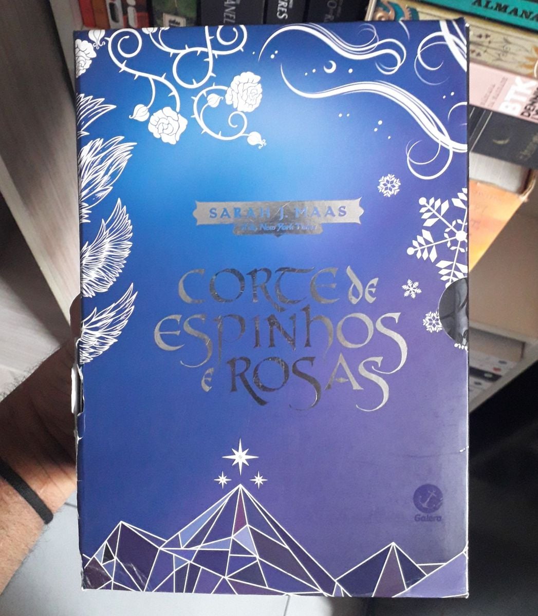 Box Acotar Corte de Espinhos e Rosas Capas Antigas | Livro Galera Usado ...