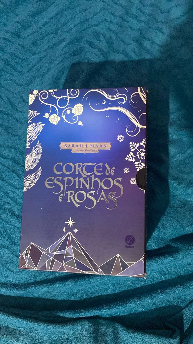 Box Acotar Corte de Espinhos e Rosas Sarah J. Maas | Livro Galera Usado ...