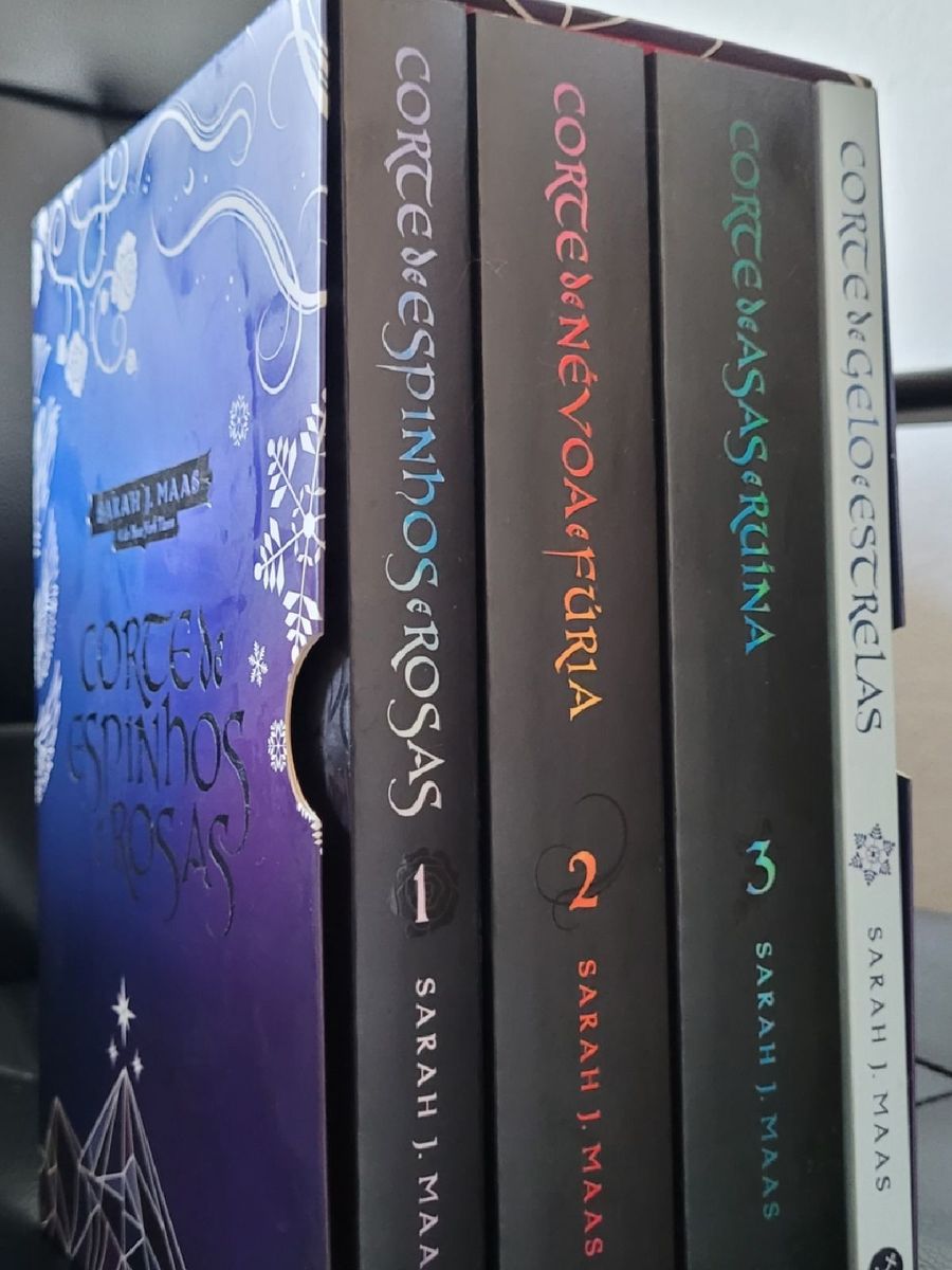 Box Acotar - Corte de Espinhos e Rosas | Livro Editora Record Usado ...