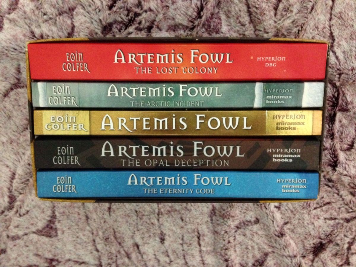 Box Artemis Fowl Livro Artemis Fowl Usado 1186799 Enjoei
