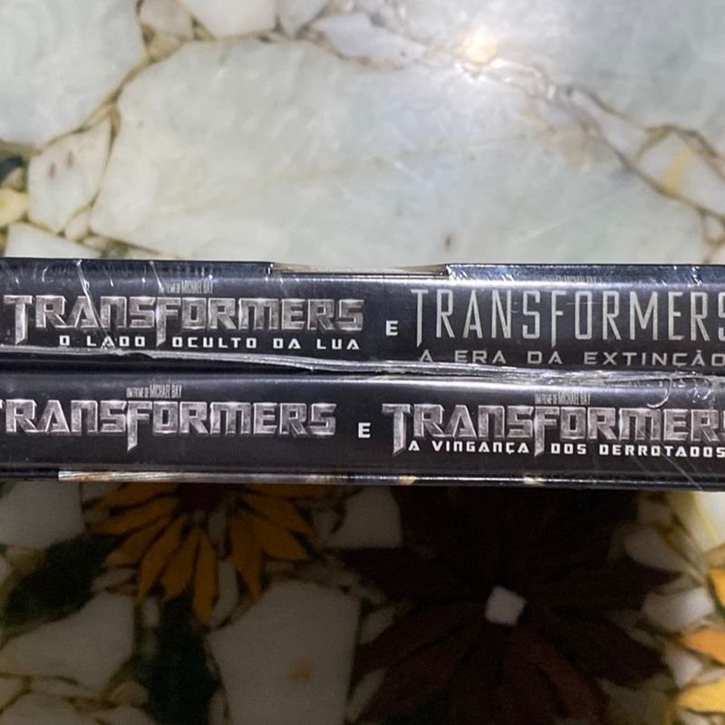 Blu-ray - Transformers - Coleção com 4 Filmes