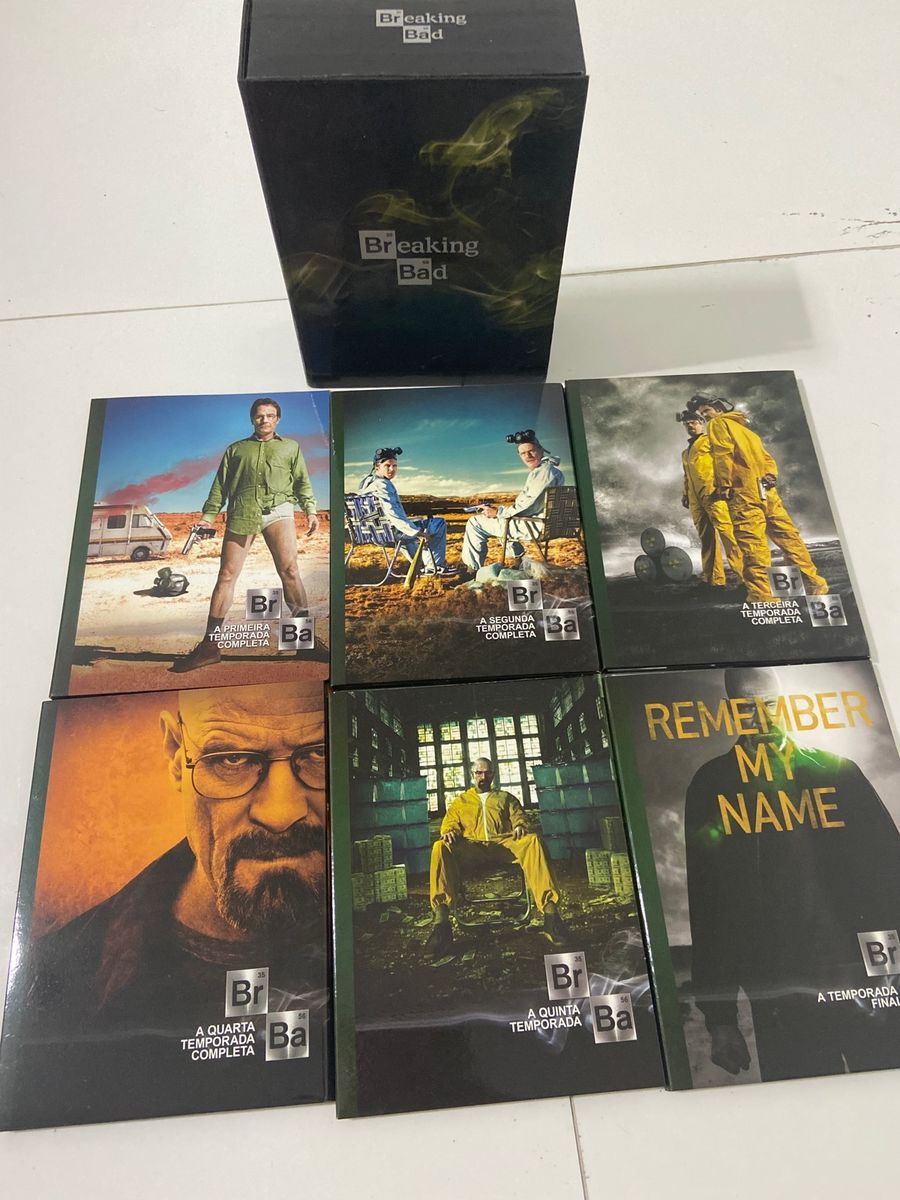 Box Breaking Bad Completo | TV e Display Breaking Bad Nunca Usado ...