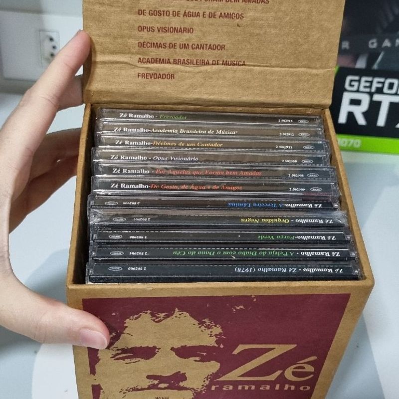 希少！【Zé Ramalho】 豪華CD11枚ボックスセット Box Zé Ramalho Com 11 Cds - Novos Lacrados !! | MercadoLivre
