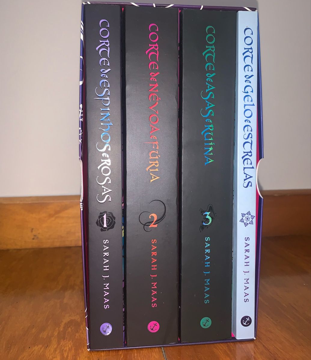 Box/coleção Acotar a Corte de Espinhos e Rosas Novo | Livro Galera ...