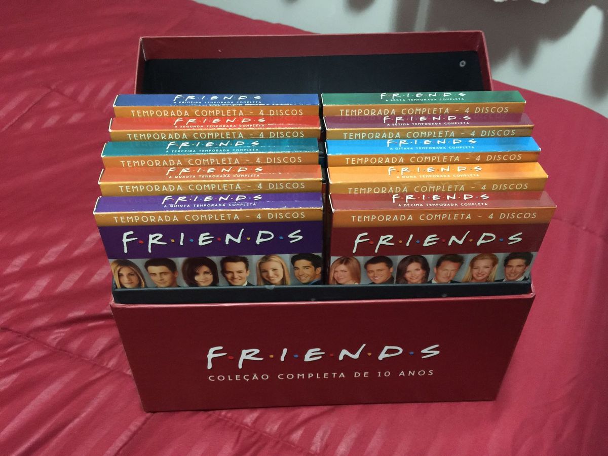 Box Completo Friends 10 Anos | Filme e Série Usado 12727214 | enjoei