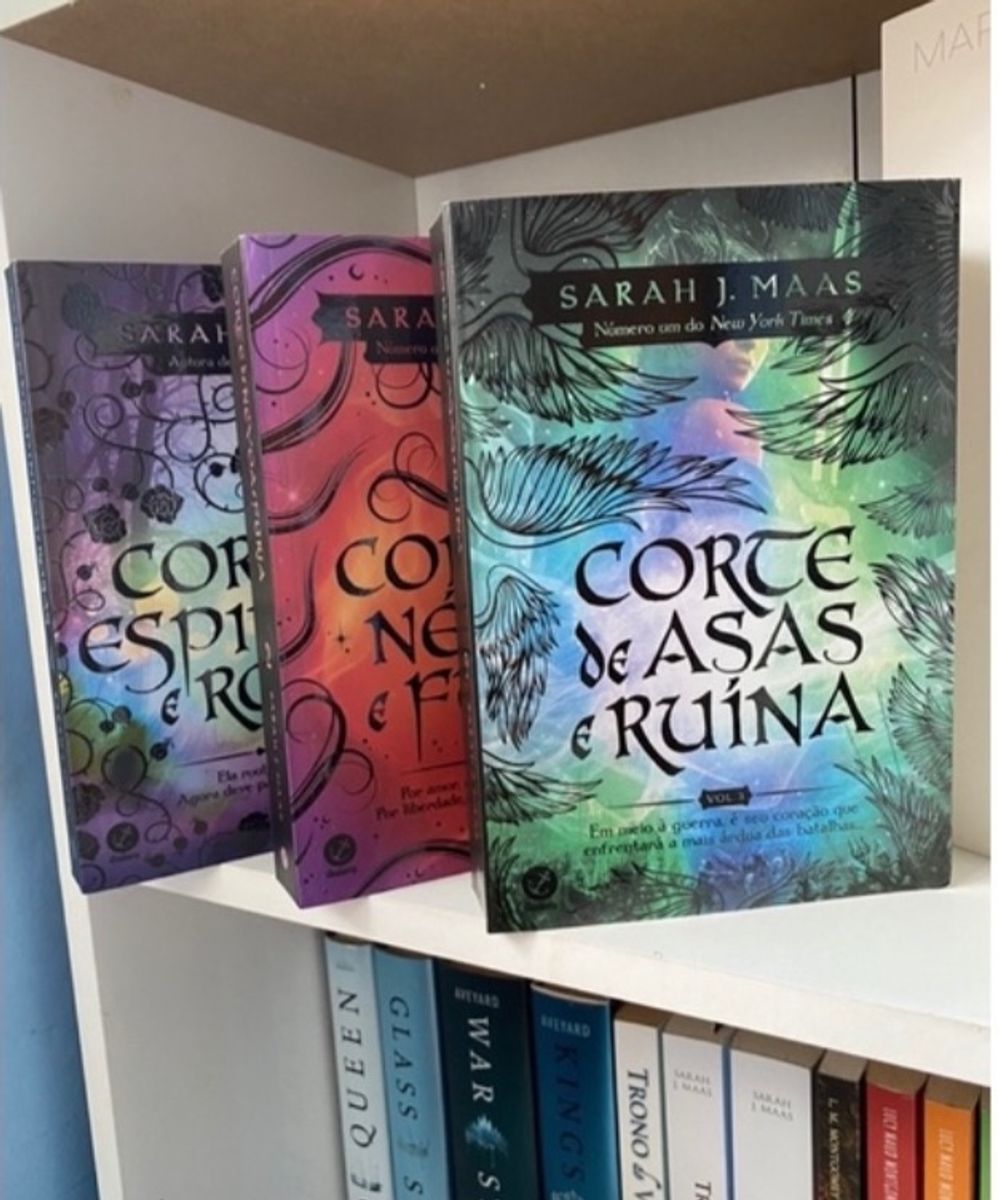 Box Corte de Espinhos e Rosas Acotar | Livro Galera Record Nunca Usado ...