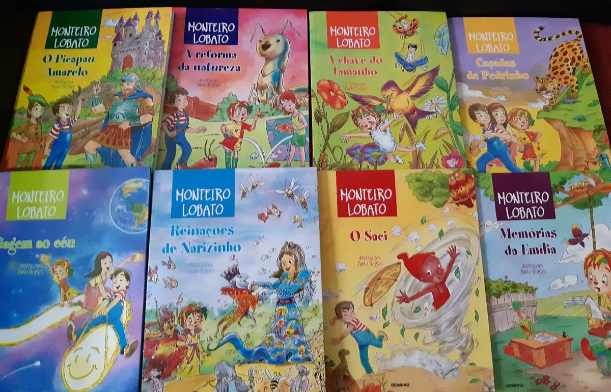 Box de Livros Coleção Monteiro Lobato | Item Infantil Editora Globo ...