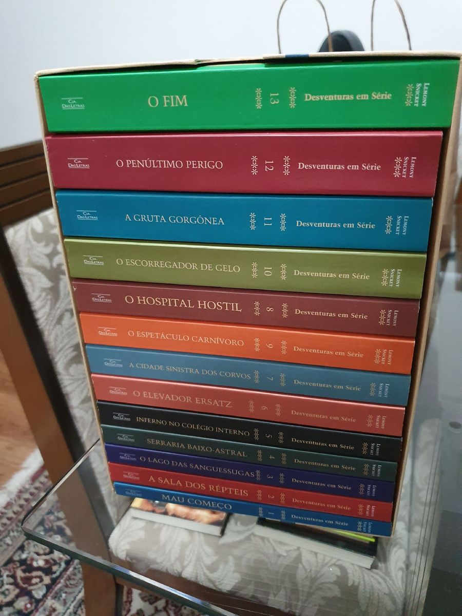 Box de Livros Desventuras em Série Livro Cia Das Letras Nunca Usado 40057933 enjoei