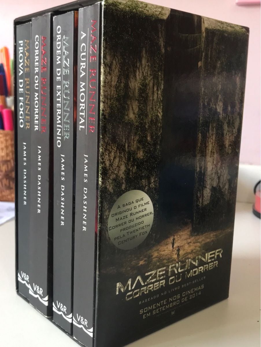 Box De Livros Maze Runner Livro Editora V R Usado Enjoei