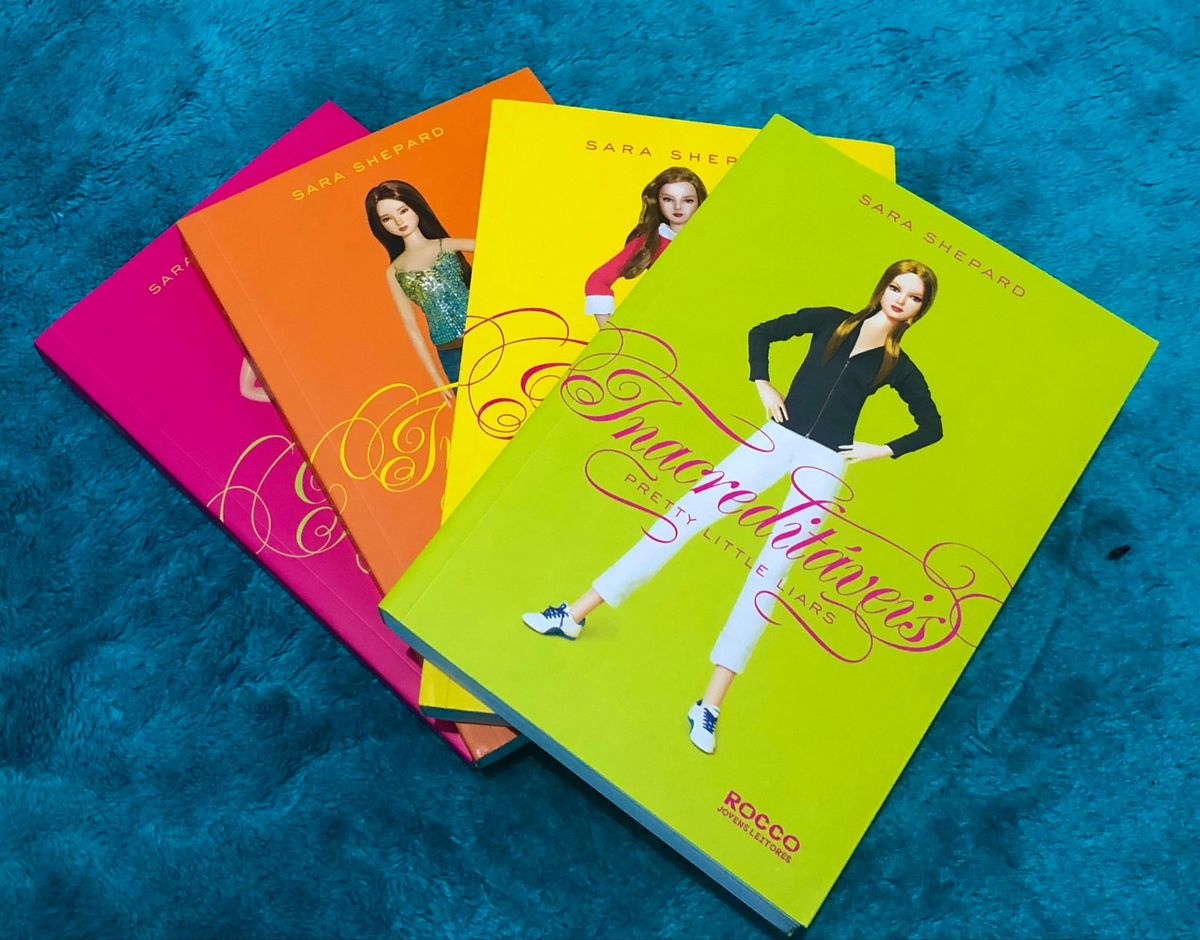 Box de Livros Pretty Little Liars Volume 1 À 4 Produto Feminino Rocco Usado 44481423 enjoei