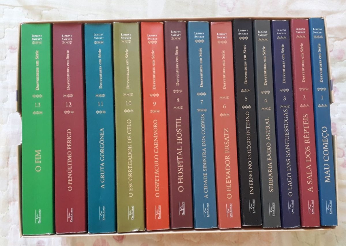 Box Desventuras em Série Livro Cia Das Letras Usado 28097138 enjoei