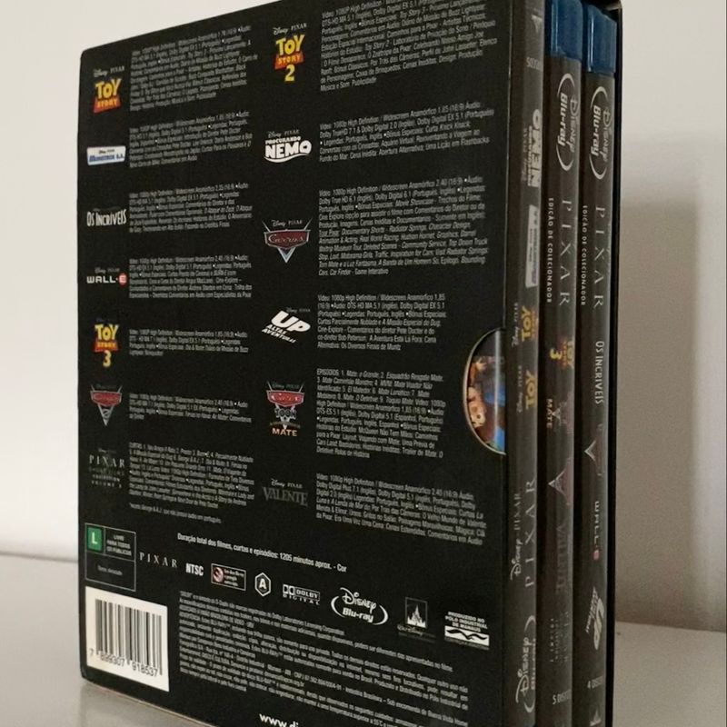 Box Disney Pixar - 13 Blu-Rays | Disney Usado 98521134 | enjoei