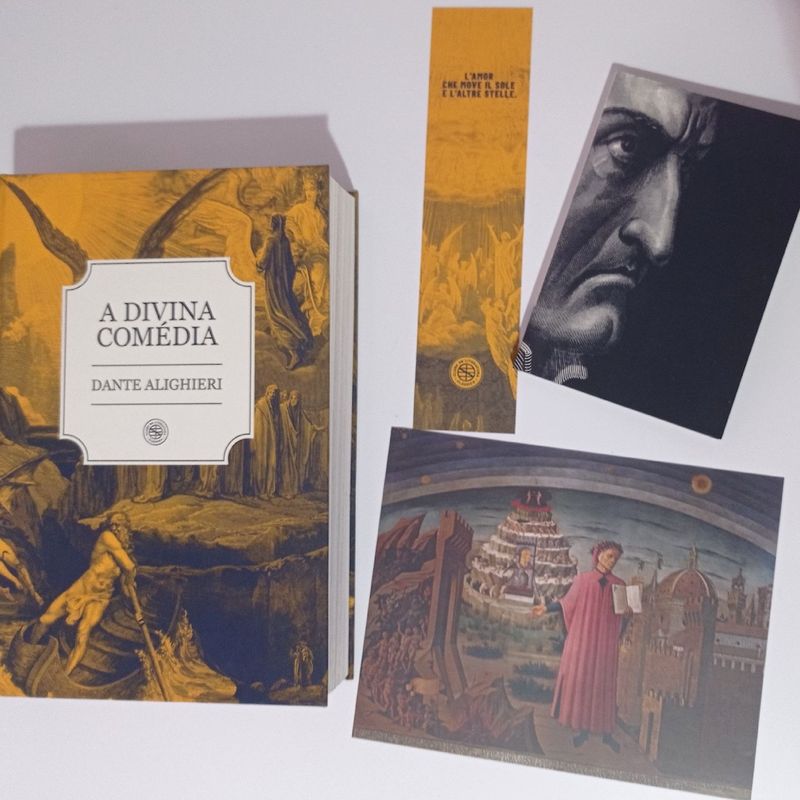 Box 3 Livros A Divina Comédia Completa Dante Alighieri - Livros de  Literatura - Magazine Luiza