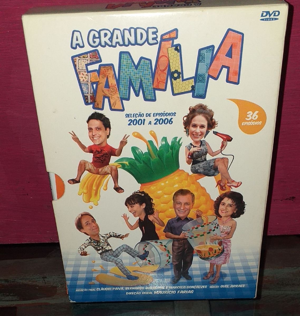 Box Dvd a Grande Família 6 Discos 36 Episódios de 2001 a 2006 e 18