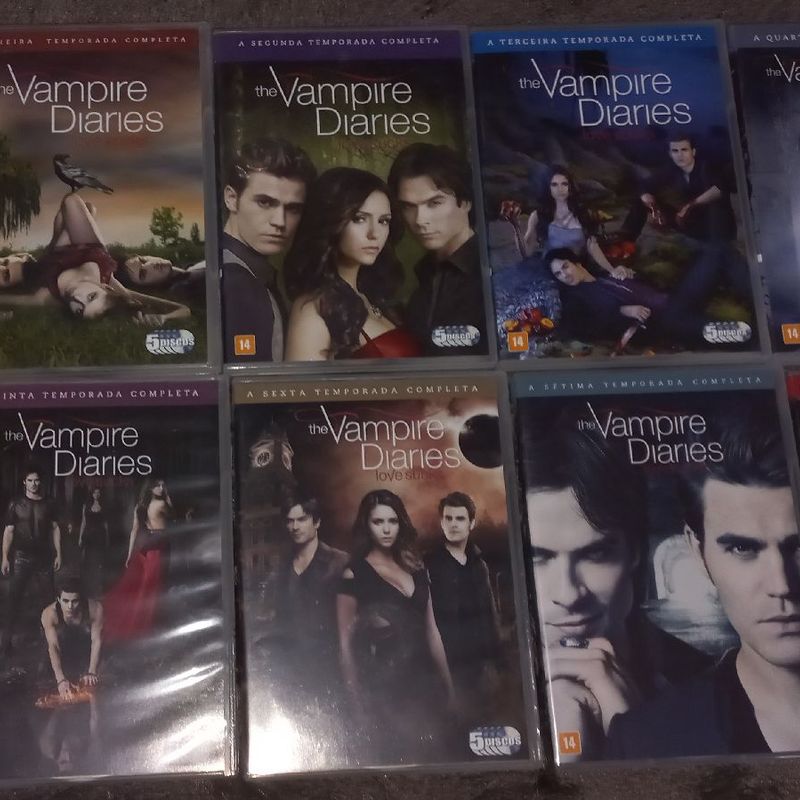 Box Original Diários de um Vampiro - com 3 temporadas