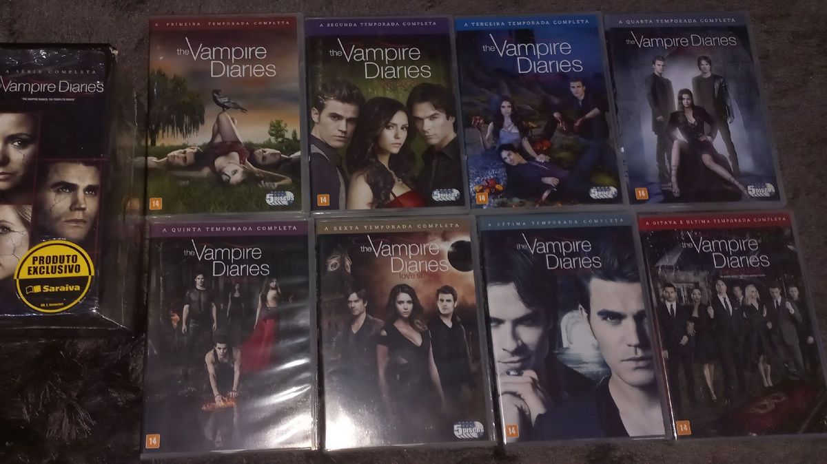 Dvd Diários de um vampiro + Os originais