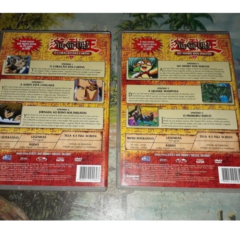 Yu-Gi-Oh! O Coração das Cartas – Volume 1 [DVD]