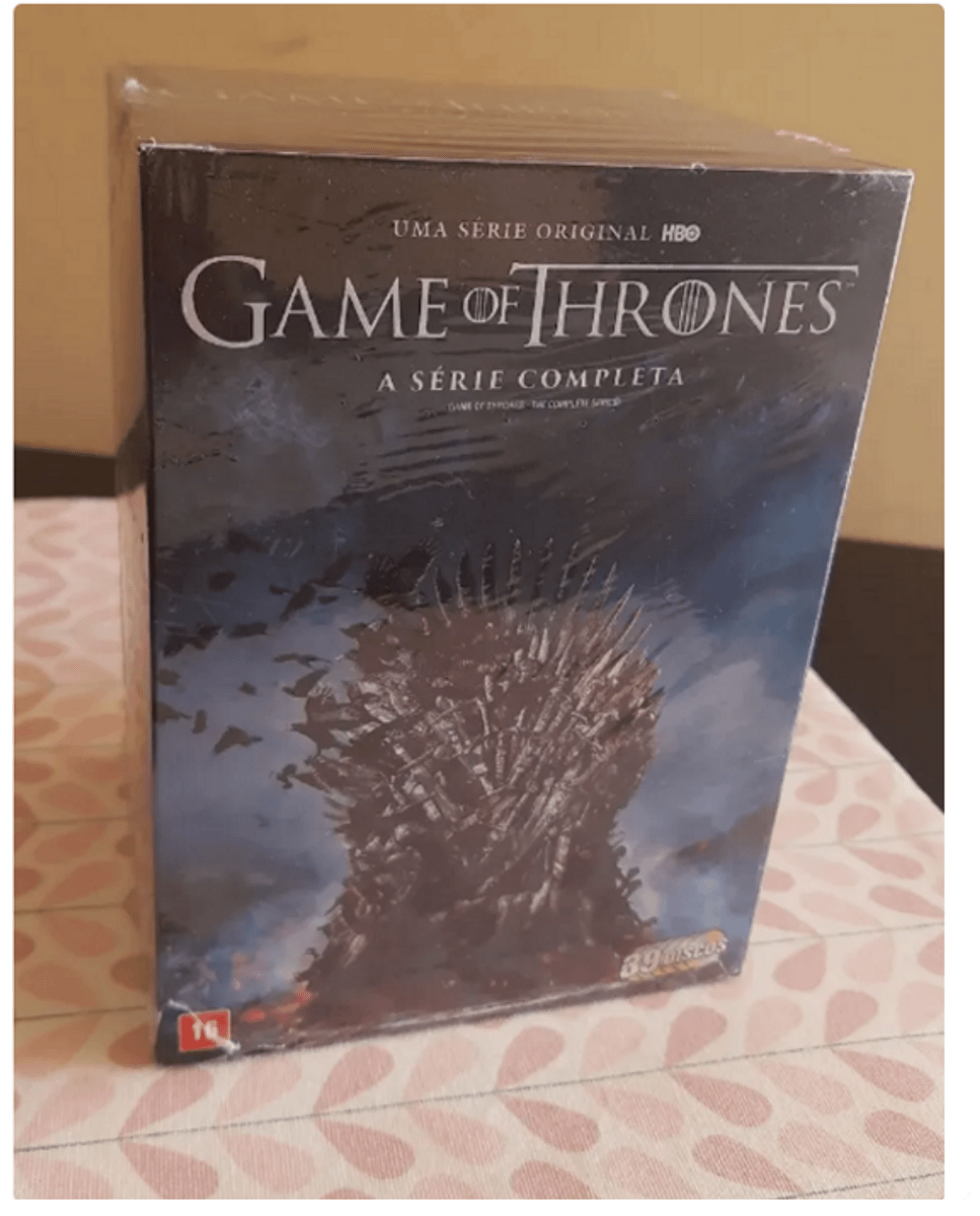 Box Dvd Completo Game Of Thrones Got Todas As Temporadas