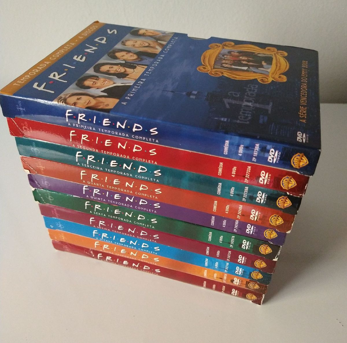 FRIENDS DVD 全10シーズンセット Caixa Friends Preta, 1 A 10