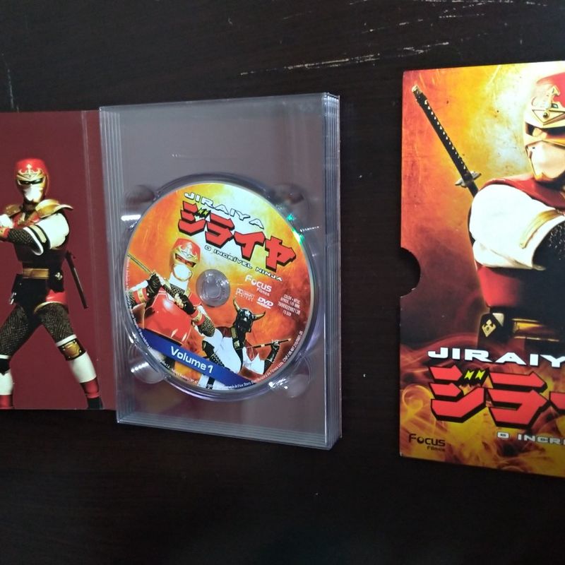 Box Dvd Jiraiya O Incrível Ninja Vol. 1 | Focus Usado 90139481