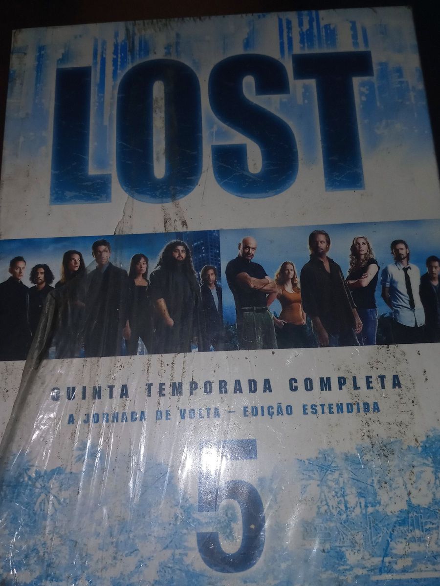 Box. Dvd Lost - 5 Temporada Completa. | Filme e Série Dvd Video Usado ...