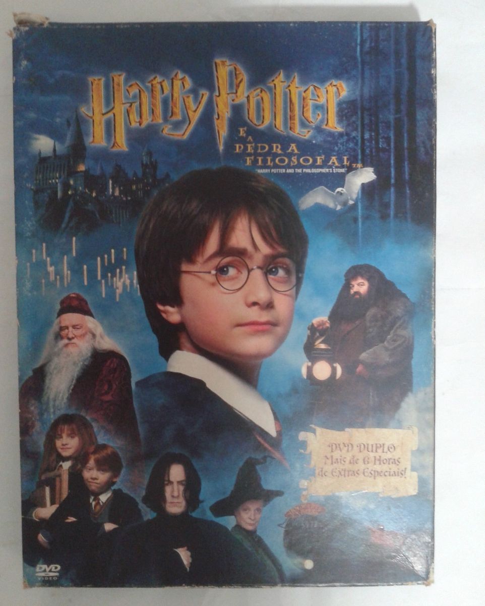 Box Dvd Original Duplo - Harry Potter e a Pedra Filosofal | Filme e ...