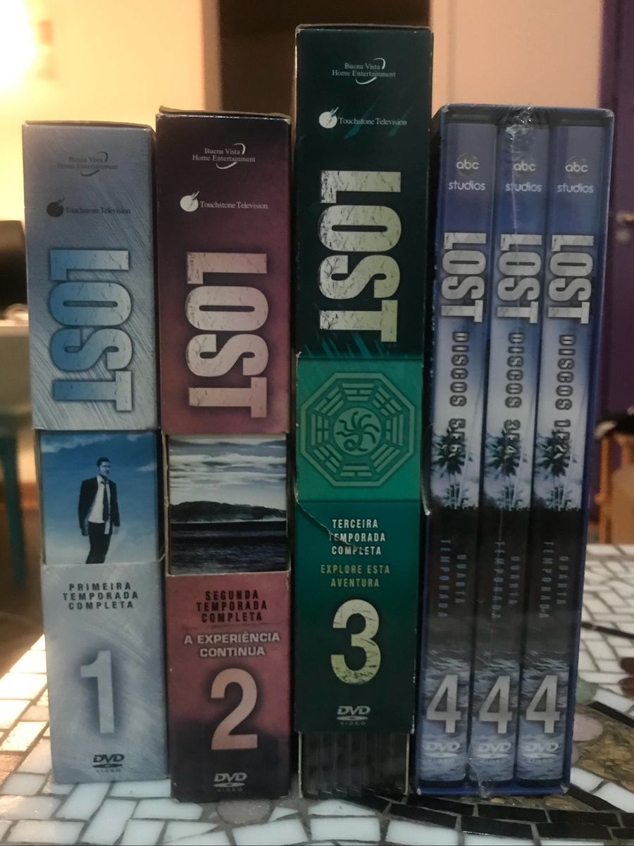 Box Dvd Série Lost Temporada 1,2,3 e 4 | Item Info & Eletro Dvd Usado ...