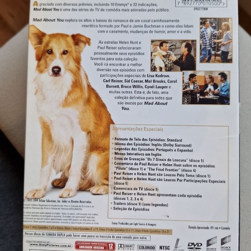 Box Dvd Série Mad About You | Filme e Série Sony Pictures Usado