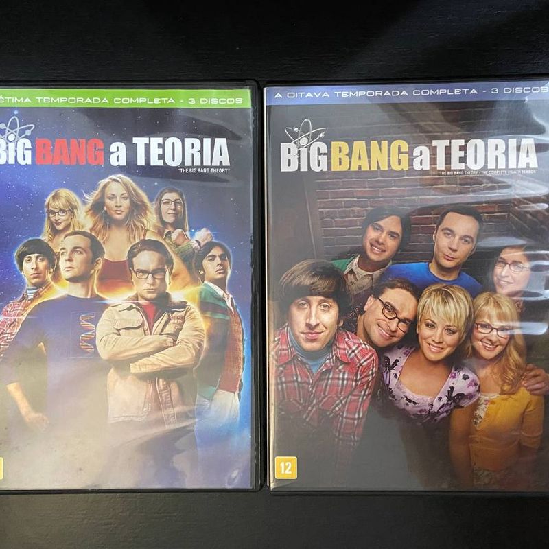 Box Dvd The Big Bang Theory com As 8 Primeiras Temporadas | Warner