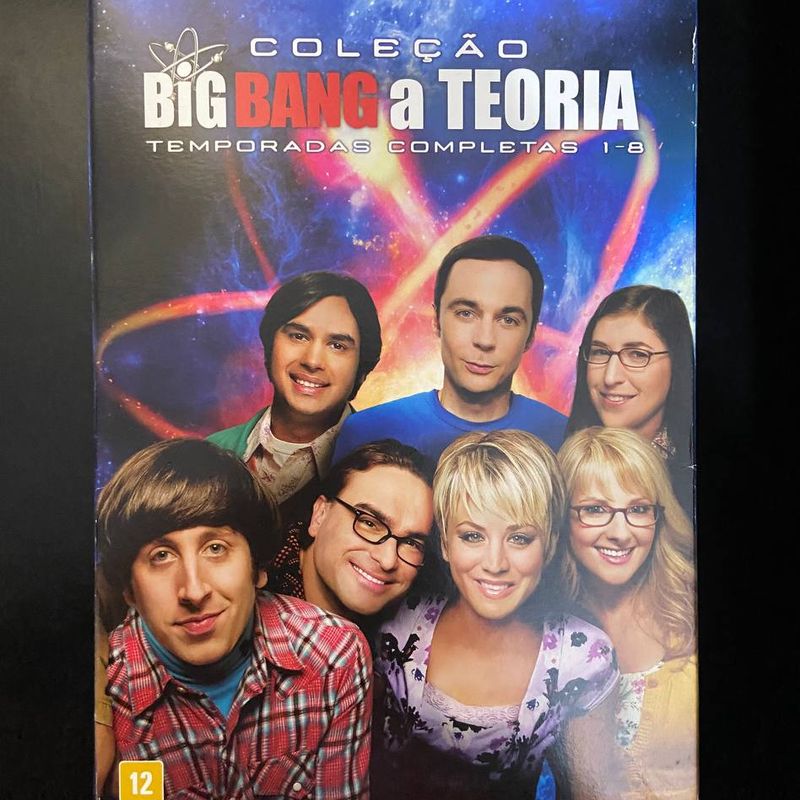 Box Dvd The Big Bang Theory com As 8 Primeiras Temporadas | Warner