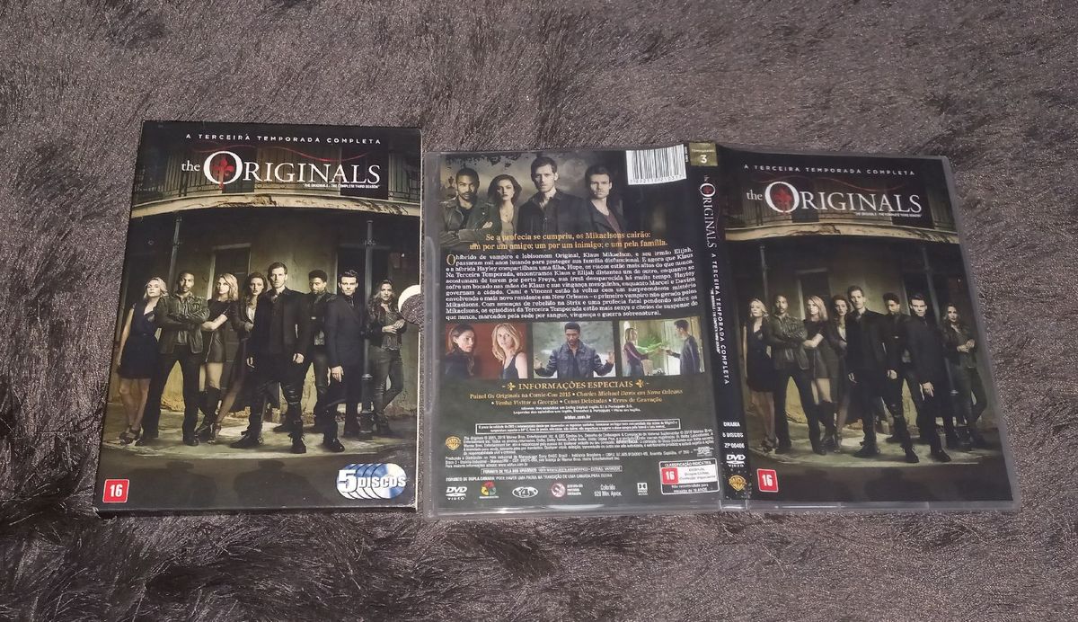 Box Dvd The Originals a Terceira Temporada | Filme e Série Dvd Usado ...