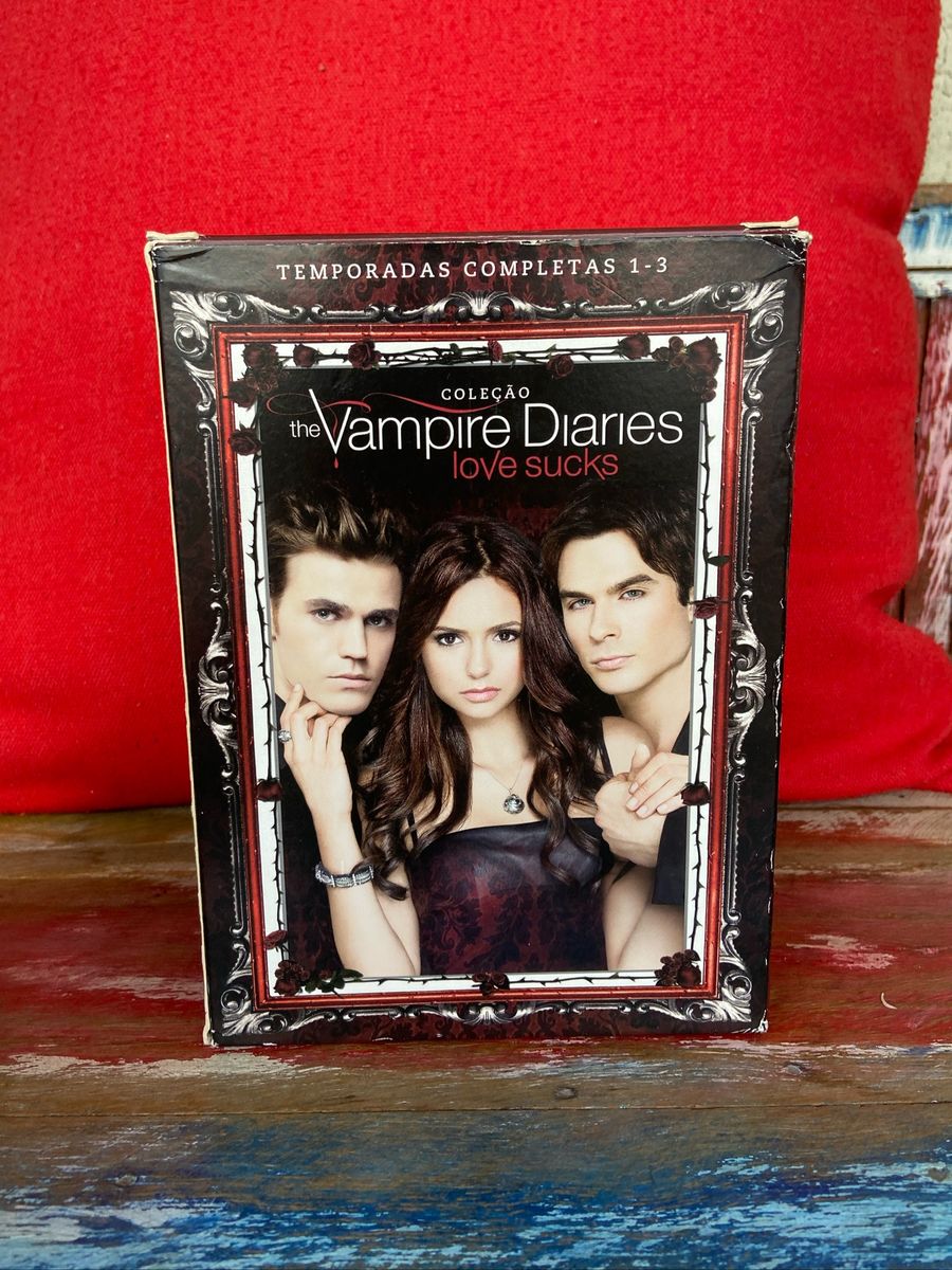Box Dvd The Vampire Diaries 1ª a 3ª Temporada | Item Info & Eletro Dvd ...