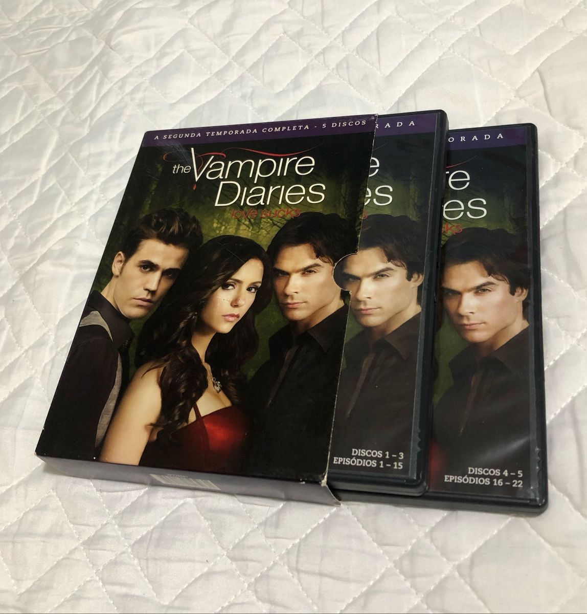 Box Dvd The Vampire Diaries Segunda Temporada | Filme e Série Nunca ...
