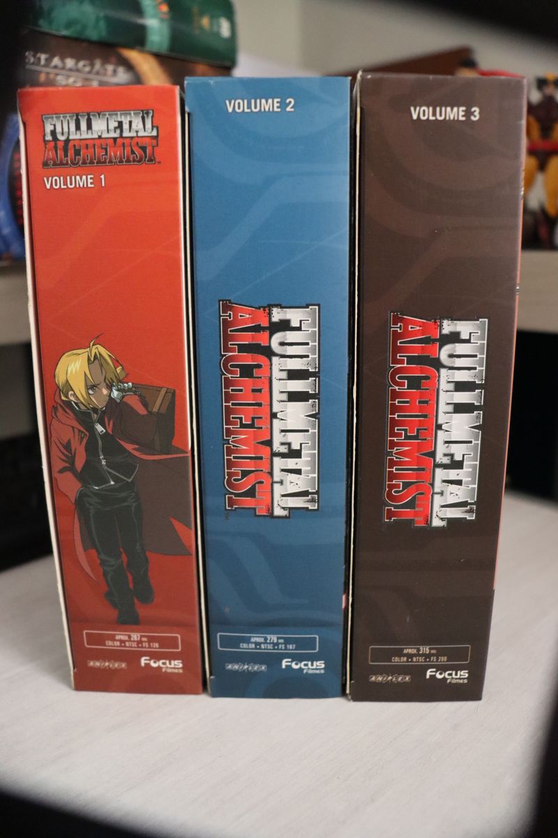 Fullmetal Alchemist Vol.3 - Box Com 3 Dvds