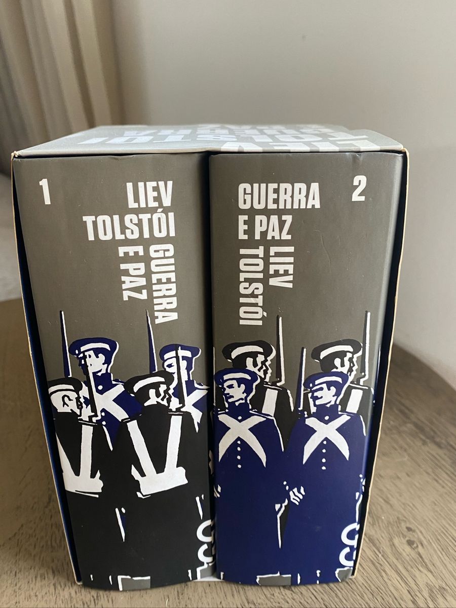 Box Guerra e Paz Edição Cosac Naify Liev Tolstoi | Livro Cosac Naify ...