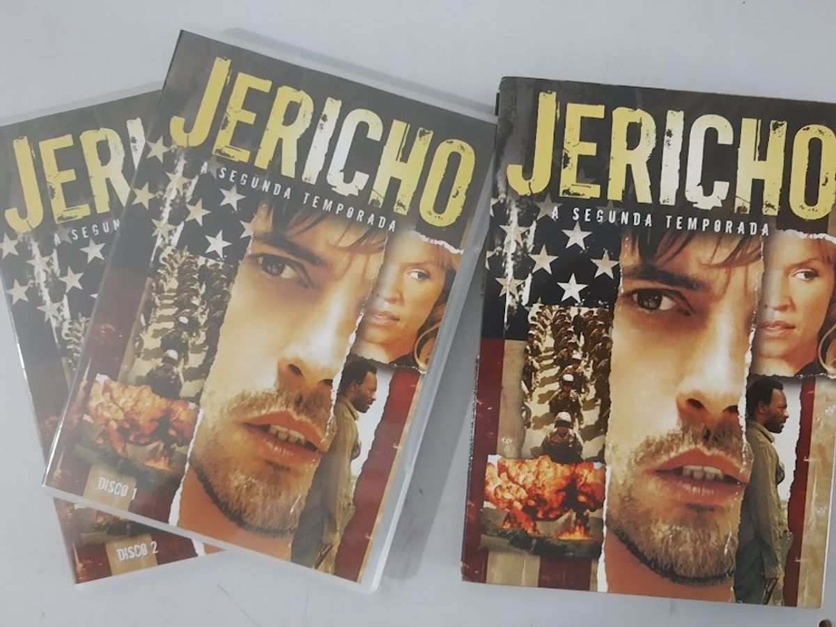 Box Jericho Segunda Temporada (novo) Item de Música Nunca Usado
