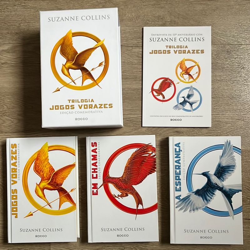 Box de Livros The Hunger Games Capa Dura - Suzanne Collins