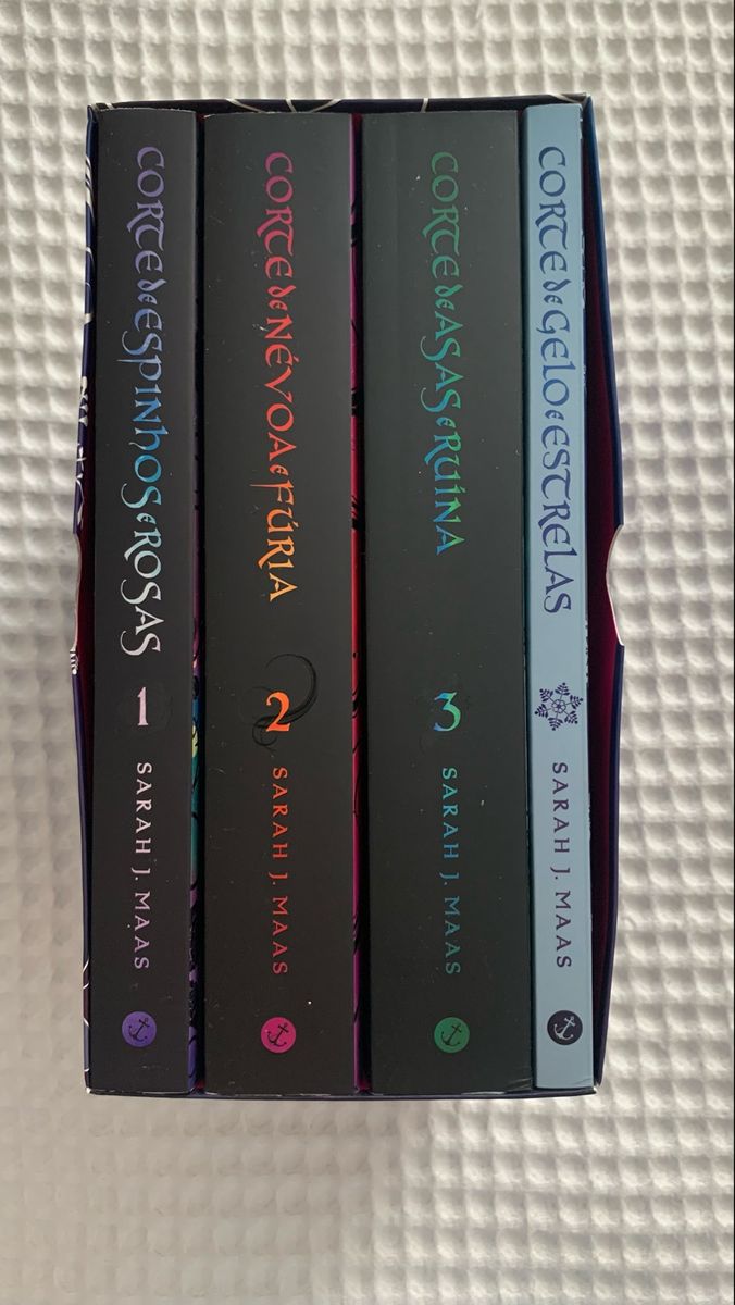 Box Livros Acotar - Corte de Espinhos e Rosas, Sarah J. Maas | Livro ...