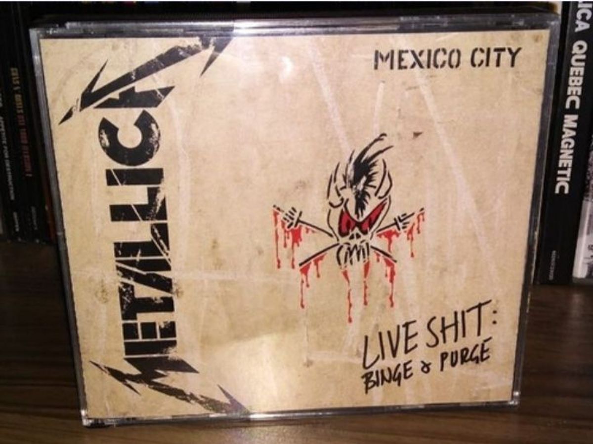 Box Metallica Live Shit Binge &amp; Purge Mexico City 3cds Importado | Item ...