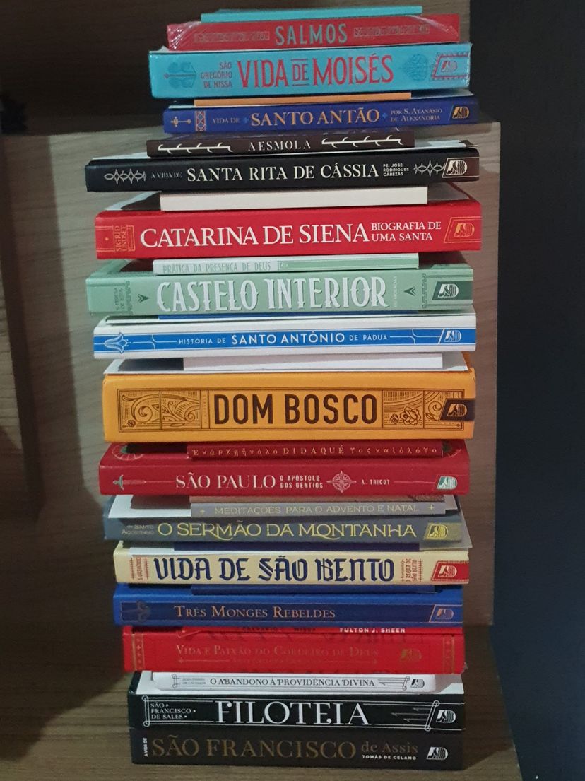 Box Minha Biblioteca Católica | Livro Minha Biblioteca Católica Usado ...