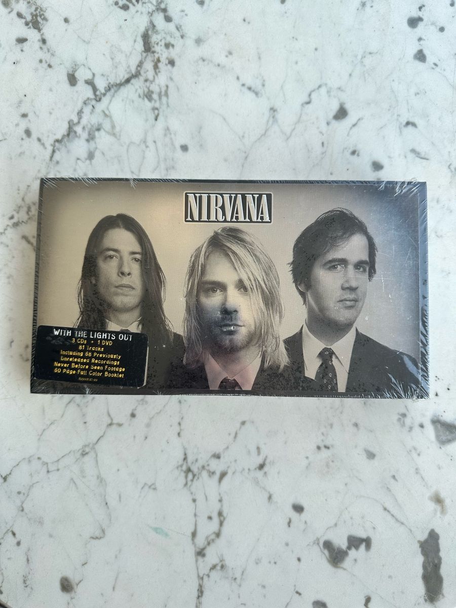 Box Nirvana - With The Lights Out (Edição Limitada Especial