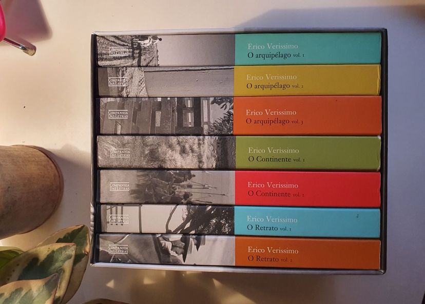 Box O Tempo e O Vento | Livro Companhia Das Letras Usado 43363464 | enjoei