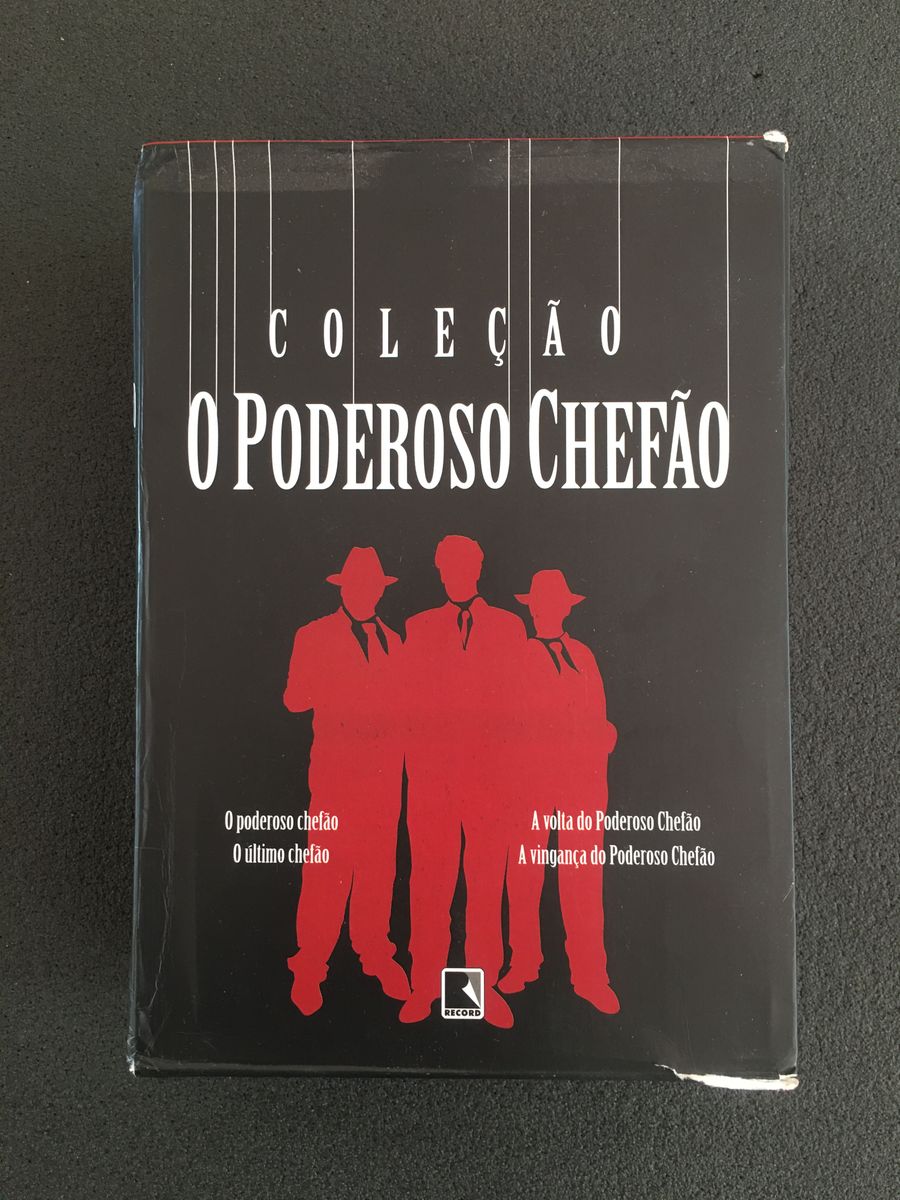 [box] Poderoso Chefão - Editora Record | Livro Editora Record Usado ...